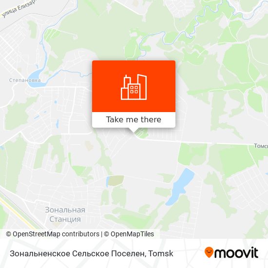Зональненское Сельское Поселен map