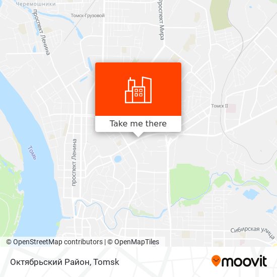 Октябрьский Район map