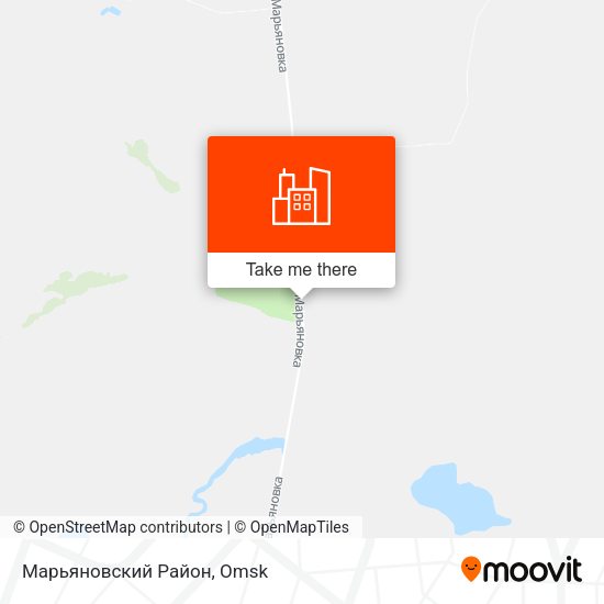 Марьяновский Район map