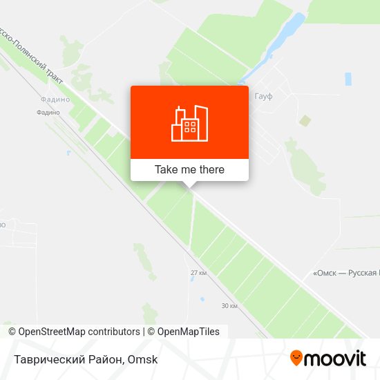 Таврический Район map