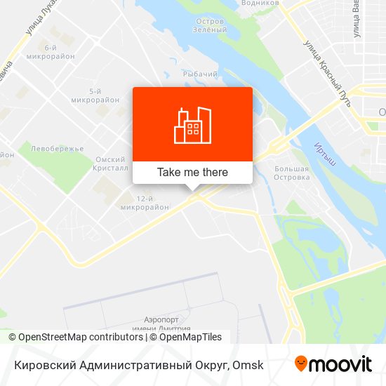 Кировский Административный Округ map