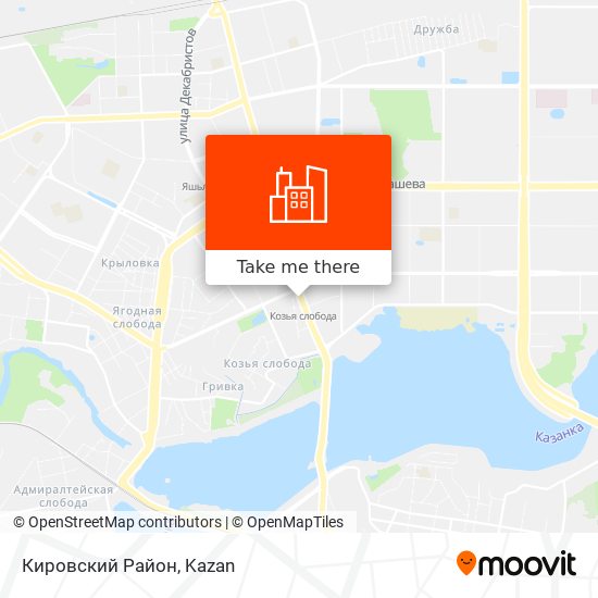 Кировский Район map