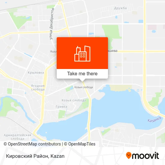 Кировский Район map