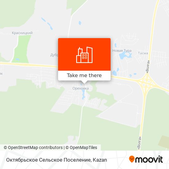 Октябрьское Сельское Поселение map
