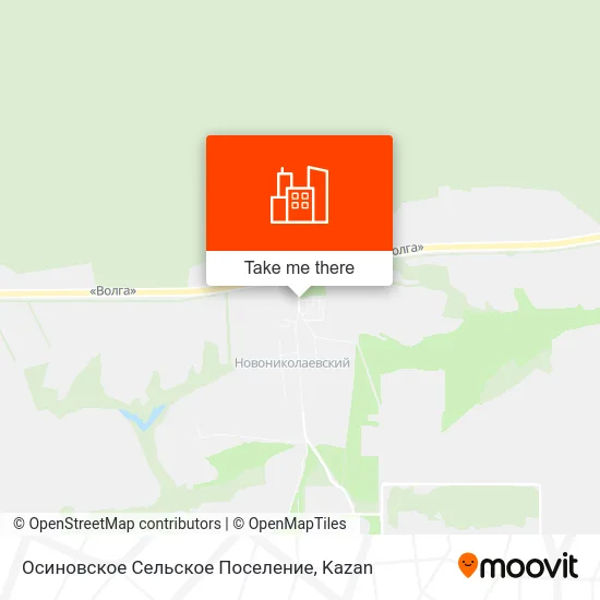 Осиновское Сельское Поселение map