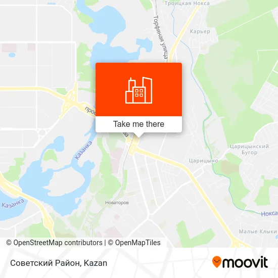 Советский Район map