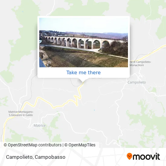 Campolieto map