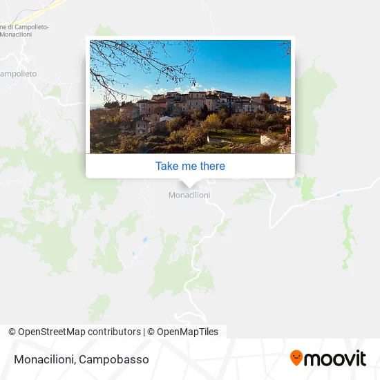 Monacilioni map