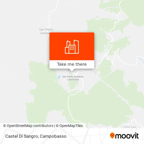 Castel Di Sangro map