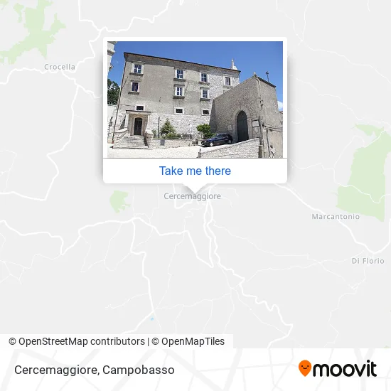 Cercemaggiore map