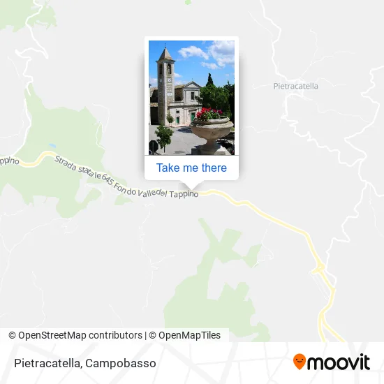 Pietracatella map