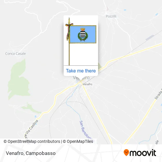 Venafro map