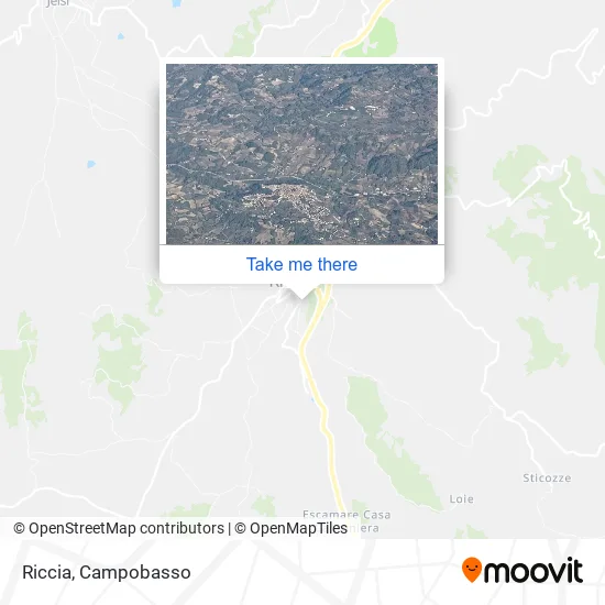 Riccia map