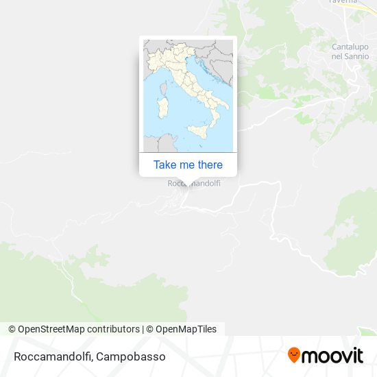 Roccamandolfi map