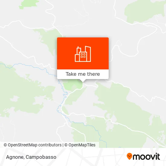 Agnone map