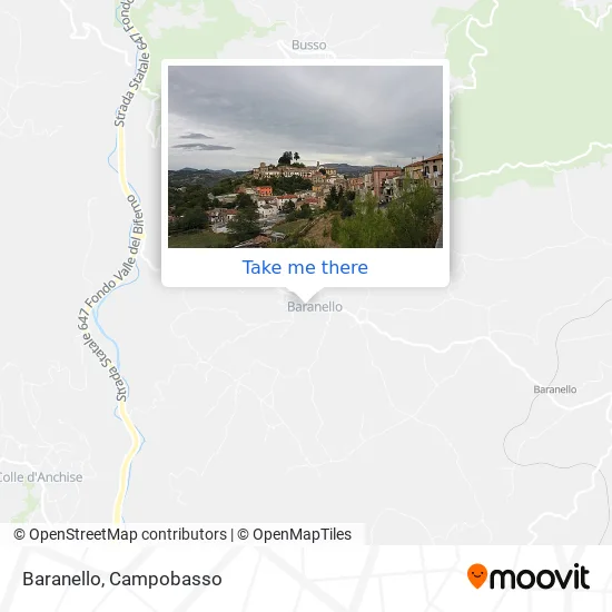 Baranello map