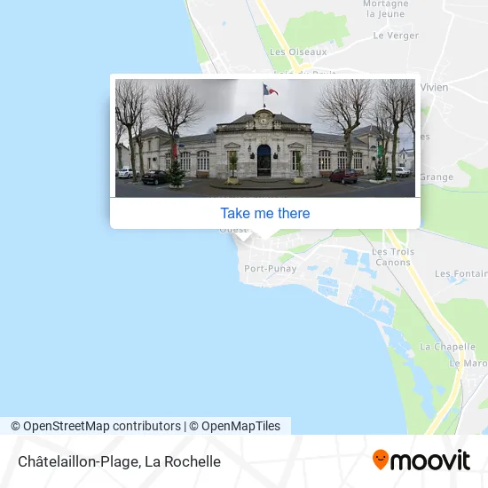 Châtelaillon-Plage map