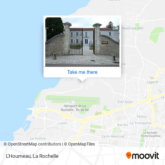 L'Houmeau map
