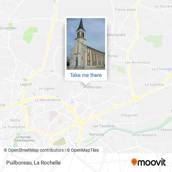 Puilboreau map