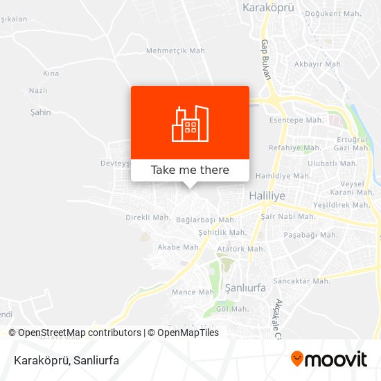 Karaköprü map