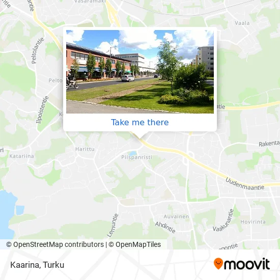 Kaarina map
