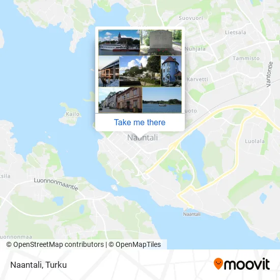 Naantali map