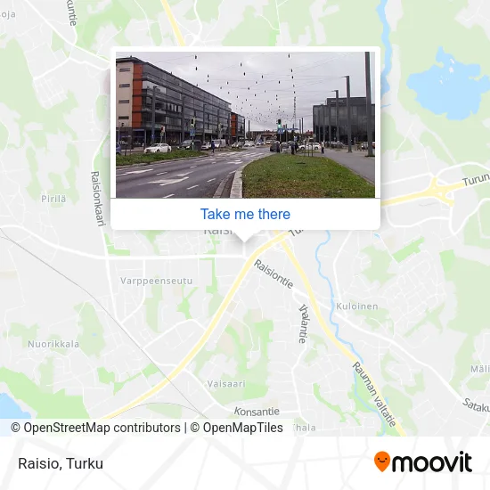 Raisio map