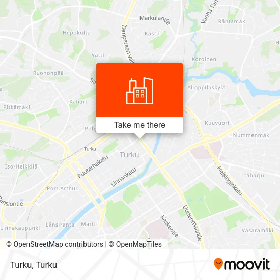 Turku map
