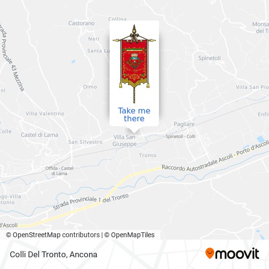 Colli Del Tronto map