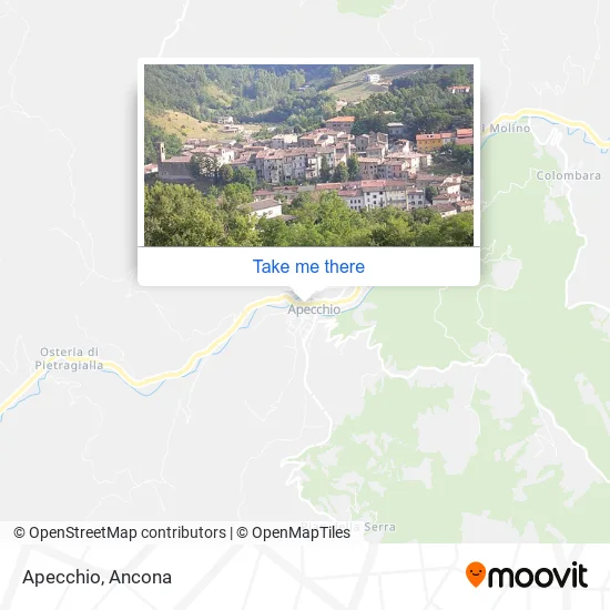 Apecchio map