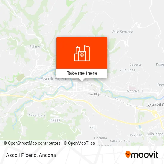Ascoli Piceno map
