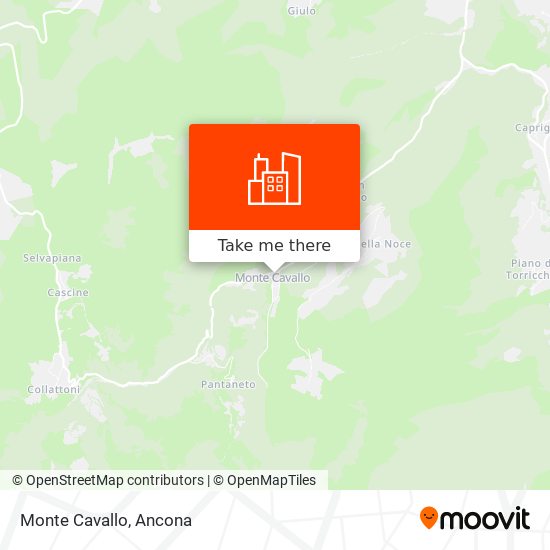 Monte Cavallo map
