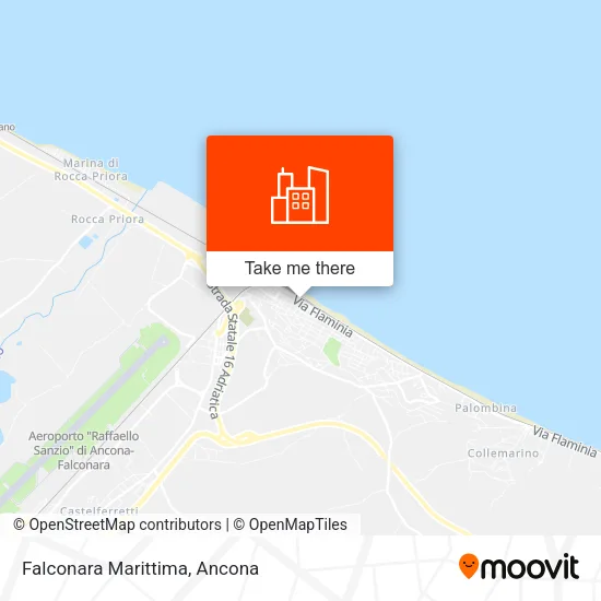 Falconara Marittima map