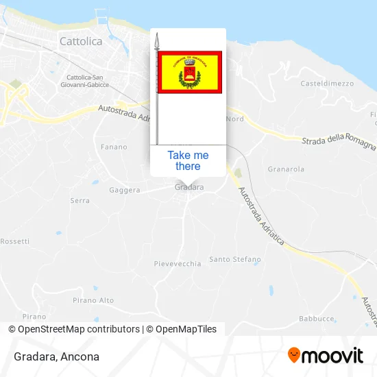 Gradara map