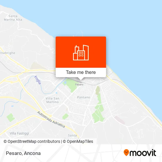 Pesaro map