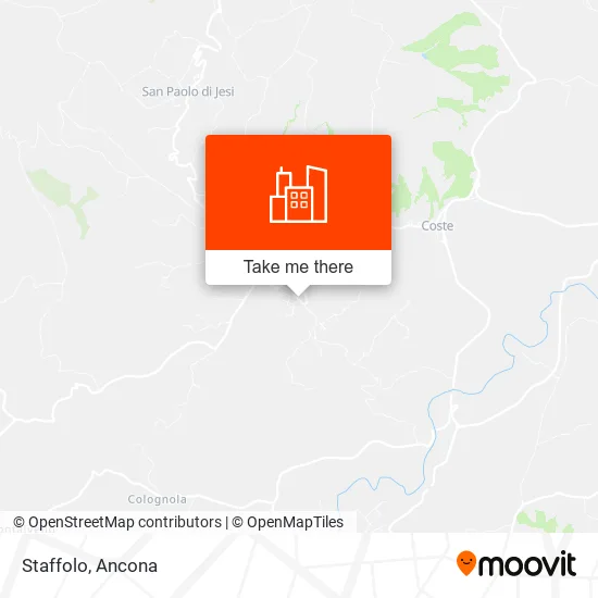 Staffolo map