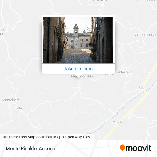 Monte Rinaldo map