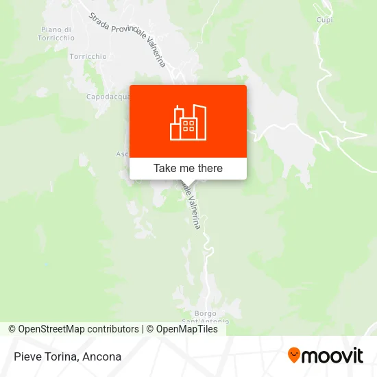 Pieve Torina map