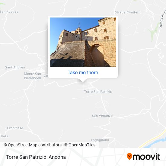 Torre San Patrizio map