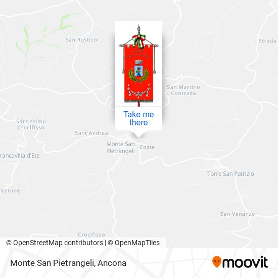 Monte San Pietrangeli map