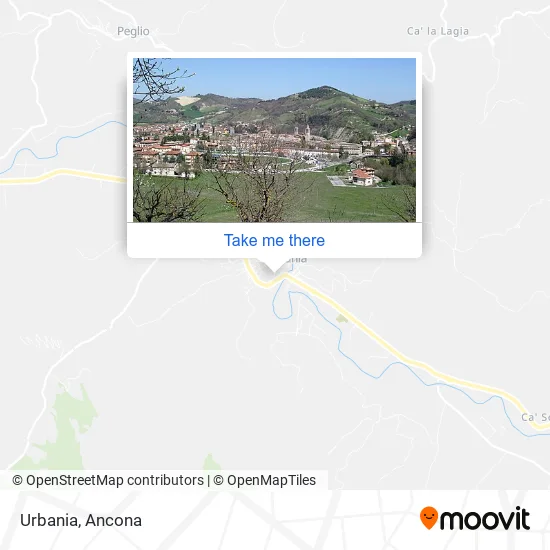 Urbania map
