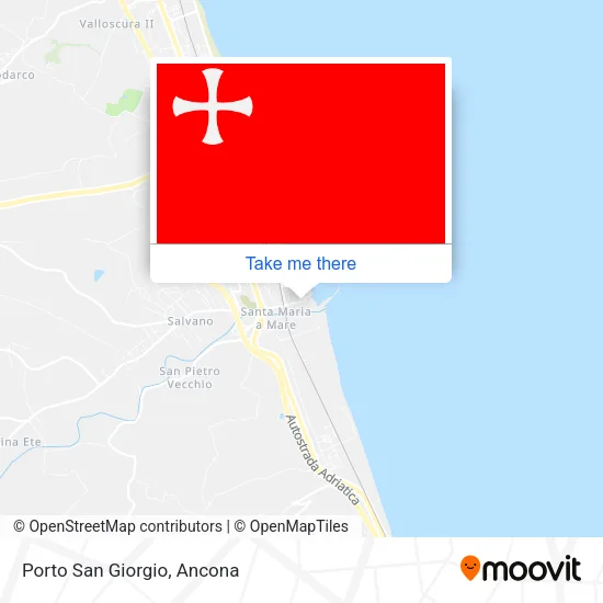 Porto San Giorgio map