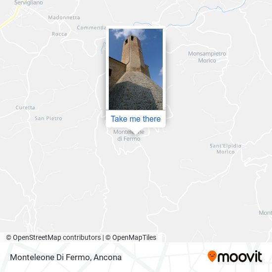 Monteleone Di Fermo map