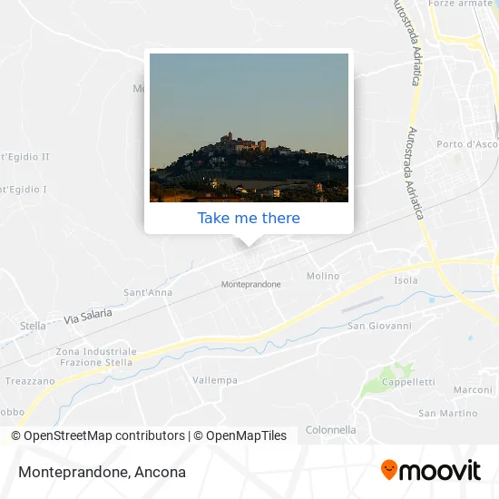 Monteprandone map