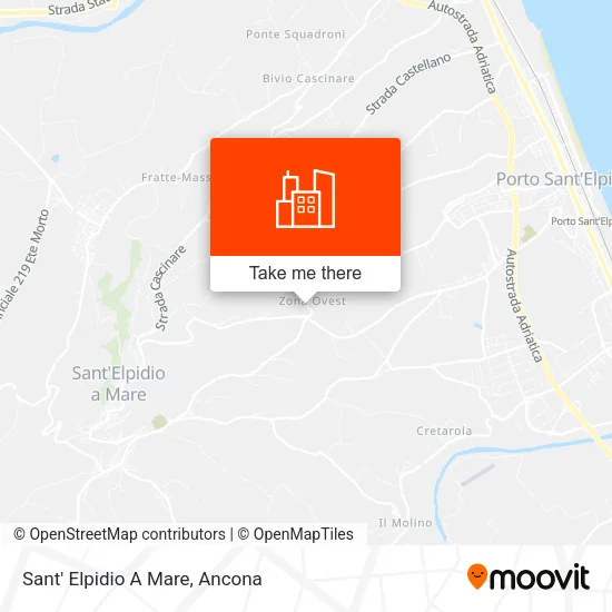 Sant' Elpidio A Mare map