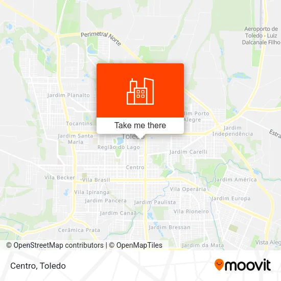 Centro map