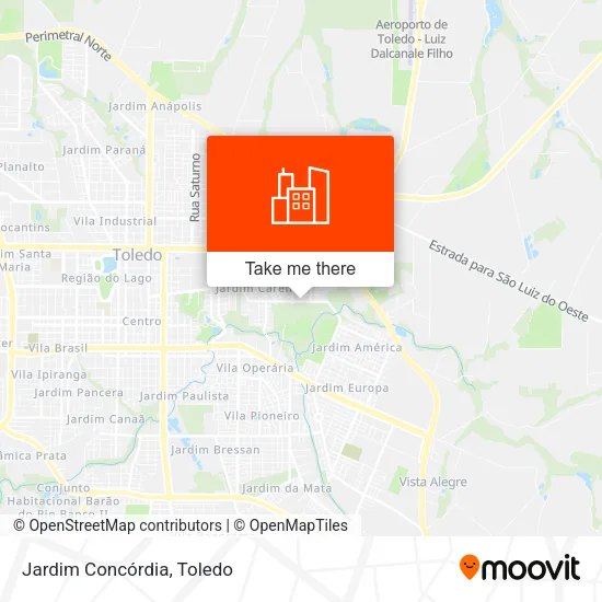 Jardim Concórdia map