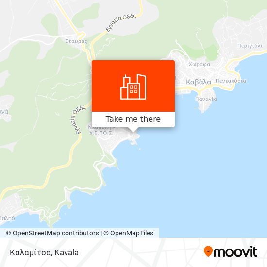 Καλαμίτσα map