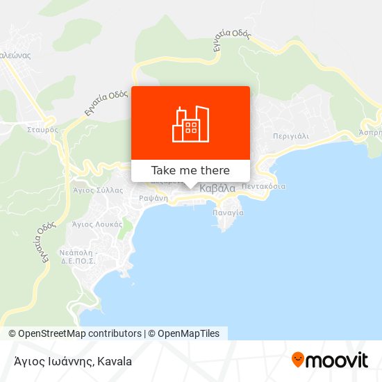 Άγιος Ιωάννης map