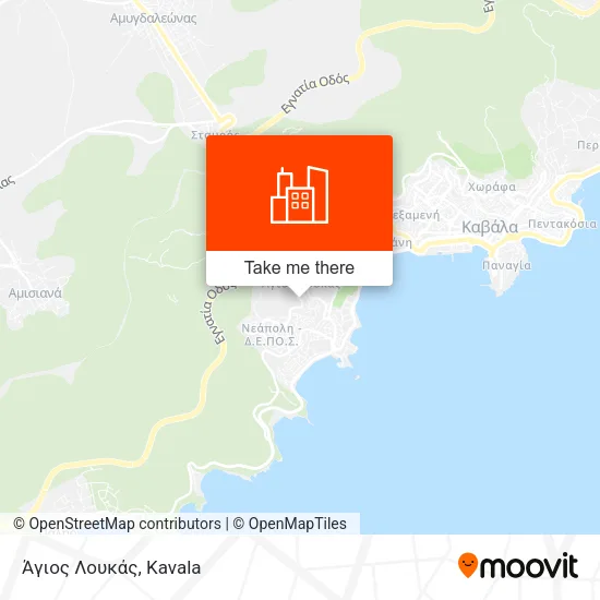Άγιος Λουκάς map